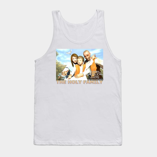 The Holy Family Tank Top by Andrea Matarazzo